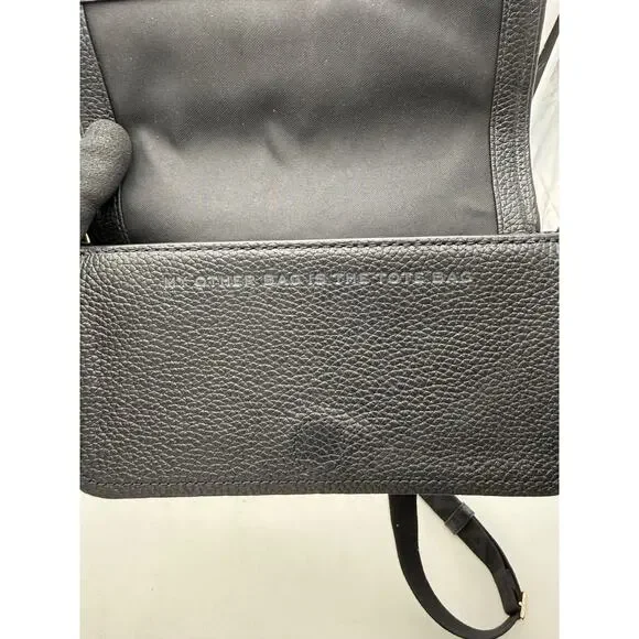 Marc Jacobs The Mini Bag Black Leather Crossbody Camera Bag - Picture 8 of 10